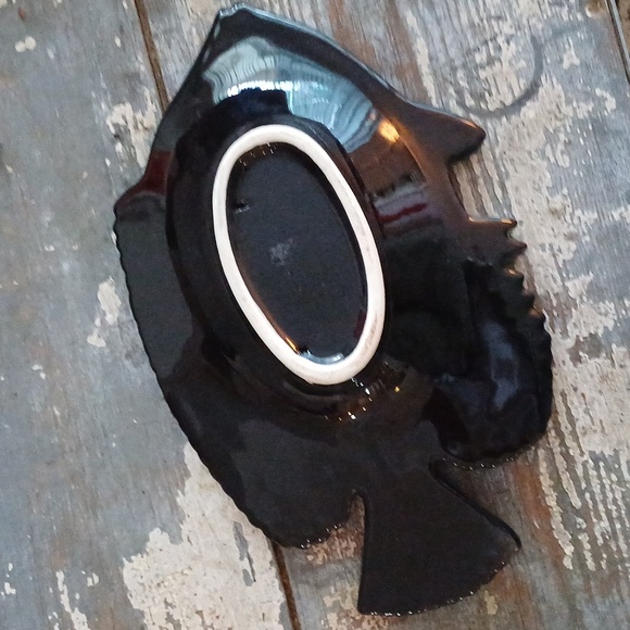 Ben Diller Potters Angelfish Pottery Hawaii bowl 2002 mint - Picture 4 of 9